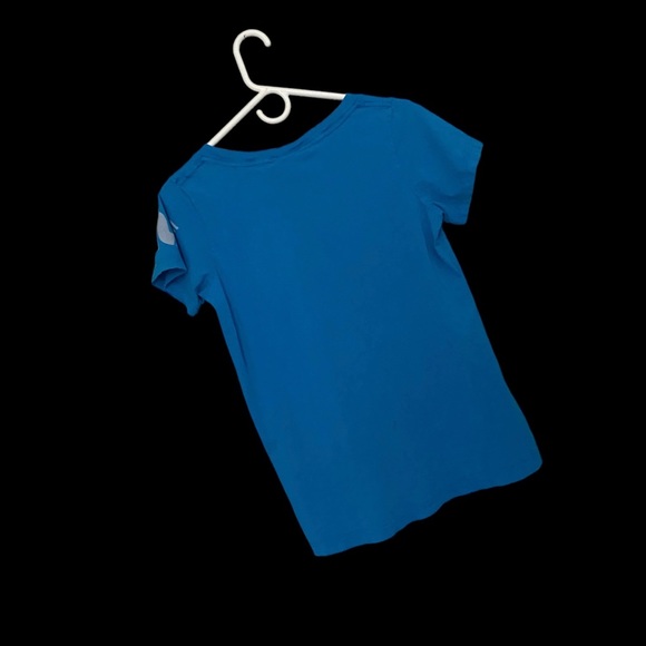 Rebel Yell “Blondes Do It Better” V Neck Flowy T shirt Tunic Size S - Picture 5 of 6